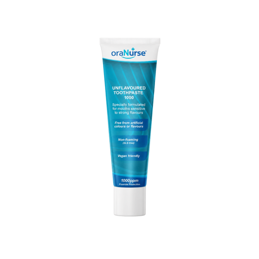 oraNurse Unflavoured Toothpaste Fluoride 1000ppm 50ml
