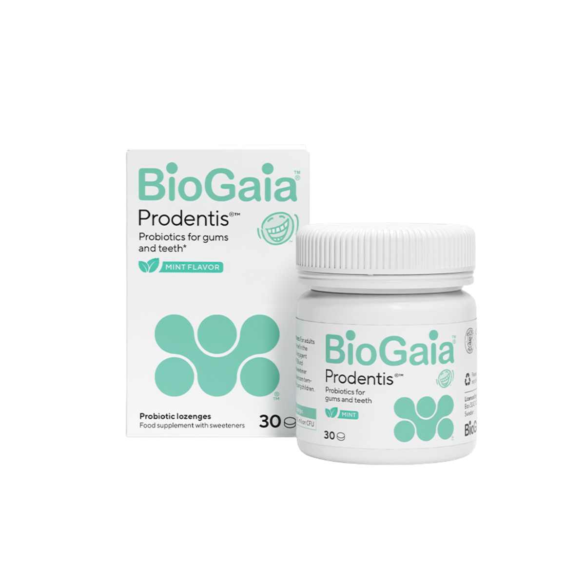 BioGaia Prodentis - 30 tuggutöflur - Mintubragð