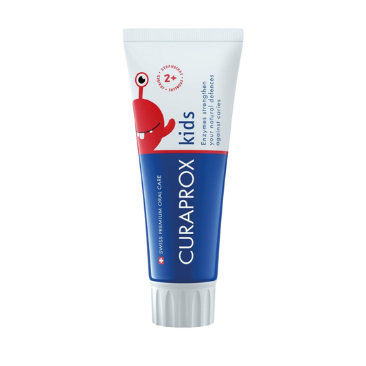 Curaprox Kids tannkrem Jarðaberja 2-6 ára 60ml