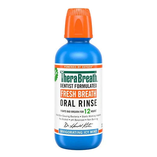 TheraBreath - Fresh Breath Oral Rinse Invigorating Icy Mint